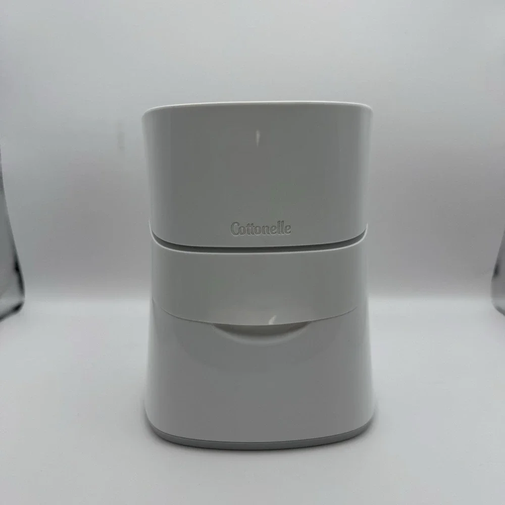 Cottonelle Fresh Roll Wipes Discontinued Plastic Dispenser Container Only Gray
